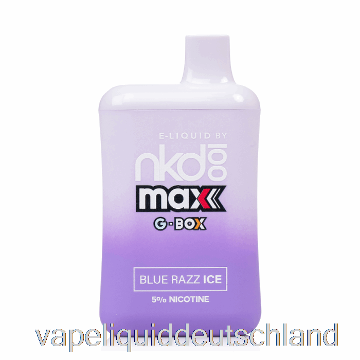 Gbox X Naked 100 5500 Einweg-Vape-Flüssigkeit Von Blue Razz Ice